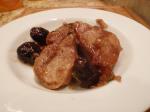 American Pork Medallions With Fig And Port Wine Sauce En Dinner