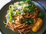Chinese Cold Chili Orange Noodles Dinner