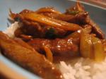 Chinese Stirfried Beef Curry Dinner
