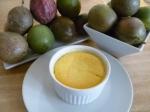 American Little Passionfruit Cheesecakes Appetizer