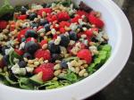 American Garden Salad With Raspberry Poppy Seed Dressing Appetizer