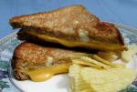 American Grilled Cheese Diner Style Appetizer