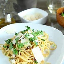 American Espaguettis to the Carbonara Appetizer
