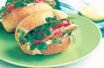 Canadian Chicken Mayonnaise And Watercress Rolls Recipe Appetizer