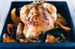 Canadian Organic Roast Chicken With Oranges And Winter Herbs Recipe Dinner