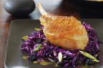 Canadian Pork Cutlets and Sauteed Cabbage Recipe Appetizer