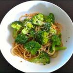 American Broccoli and Garlic Breadcrumb Spaghetti Alcohol