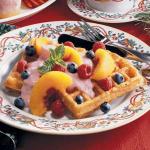 British Yogurt Waffles 2 Dessert