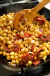 American Garbanzos and Greens with Chorizo Recipe Appetizer