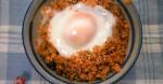 American Warm and Creamy Egg Natto Rice Appetizer