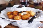 French Goats Cheese Fritters Recipe Appetizer