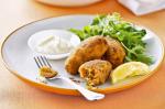 French Salmon and Sweet Potato Croquettes Recipe Appetizer
