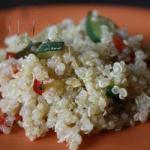 Chinese Fried Quinoa Appetizer