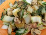 Chinese Bok Choy With Mushrooms 1 Appetizer