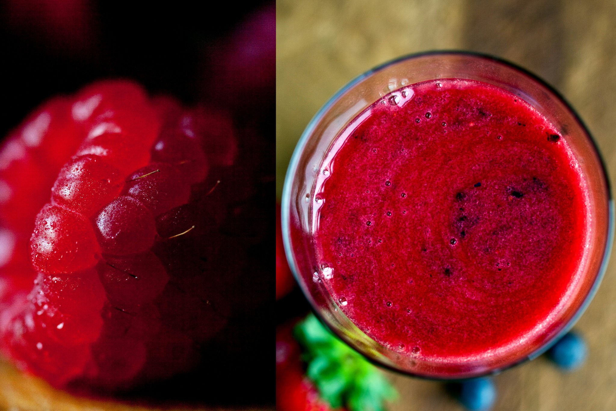 Canadian Berry and Rose Geranium Smoothie Recipe Dessert