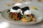 Canadian Burrata With Bacon Escarole and Caramelized Shallots Recipe Drink