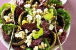 Canadian Grilled Mushroom And Goats Cheese Salad Recipe Appetizer