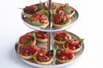 Canadian Panzanella Salad Tarts Recipe Appetizer
