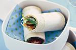 Canadian Salad And Lime Yoghurt Wraps Recipe Appetizer