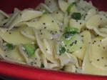 American Poppy Seed and Green Onion Noodles Dinner