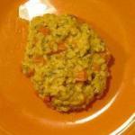 American Creamy Risotto with Root Appetizer