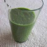Canadian Spring Herbs Smoothie with Ginger Dessert