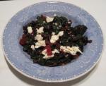 Swiss Swiss Chard With Currants and Feta Appetizer