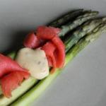 French Asparagus to Salmon Dessert