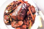 French Fillet Of Beef Bourguignonne Recipe Dinner
