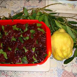 Greek Kythonopasto quince Paste Drink