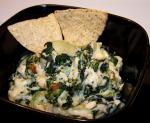 British Jennis Spinach  Artichoke Dip Dinner