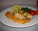 British Salmon Amandine Dinner