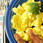 American Scrambled Eggs with Mustard Appetizer