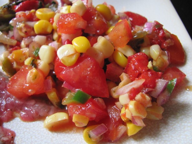 American Roasted Corn Salsa 7 Appetizer