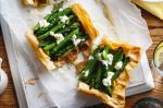 American Asparagus And Goats Cheese Filo Tart Recipe Appetizer