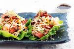 Teriyaki Beef And Pickled Vegie Lettuce Cups Recipe recipe