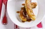 British Caramelised Banana With Toffee Sauce Recipe Appetizer
