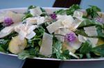 American Summer Squash Salad With Lemon Capers and Parmesan Appetizer
