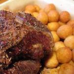 Leg of Lamb with Potato Puff recipe