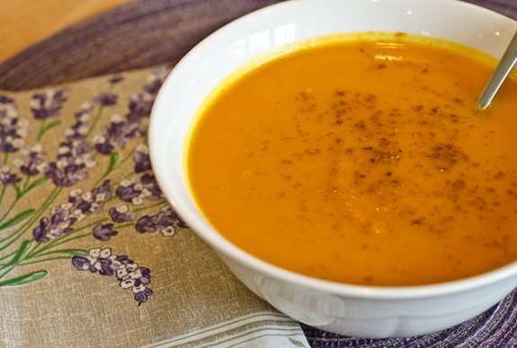 Indian Autumn Carrot and Sweet Potato Soup  Once Upon a Chef Soup