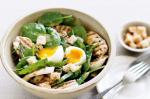 Canadian Chicken Spinach And Softboiled Egg Salad Recipe Breakfast