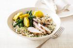 Canadian Lemon And Thyme Chicken With Herb Pilaf Recipe Dinner