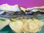 American Nigella Lawson Portobello Mushroom Cheesesteak Sandwich Appetizer