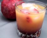 British Pomegranate Sunrise Drink