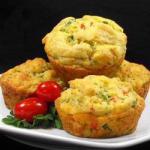 British Hearty Pizza Muffins Appetizer