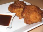 Japanese Japanese Crumbed Pork With Dipping Sauce Appetizer