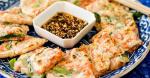 Japanese Salmon and Green Onion Chijimi glutenfree 3 Dinner