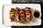 Japanese Chicken And Vegetable Yakitori Recipe Appetizer