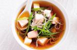 Japanese Salmon Broth With Buckwheat Noodles Recipe Appetizer