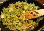 Chinese Stirfried Spiced Cabbage lapaitsai Dinner